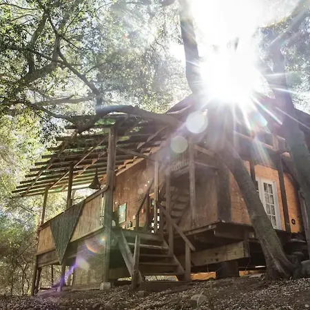 Villa Japanese Teahouse In Topanga & Private Creek